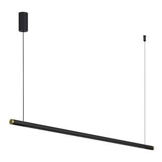 Линейный светильник 100*10*-120 см, 1*LED, 20W, 4000K, ST-Luce Parilla SL6238.403.01, черный