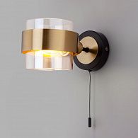 Настенный светильник в стиле лофт 22 см Eurosvet Arcada 70127/1 черный
