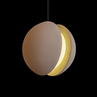Подвесной светильник 13 см, LOFT IT Yo-yo 10481 Grey, черный-бетон