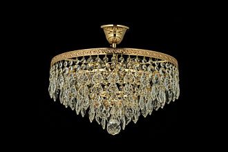 Люстра потолочная *38*32 см, 5*E27*60W, Arti Lampadari Castellana Gold Castellana E 1.3.38.602 G, Золото