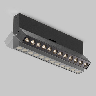 Накладной светильник 22*2,3*8,8 см, LED, 12W, 4000К, Maytoni Technical Points Rot C136CL-12W4K-B черный