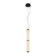 Подвес 60*60*210 см, 2*LED*4,5W, 3000K Gerhort G52157/2BK BRS+CL, Черный
