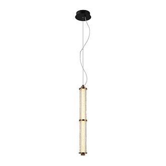 Подвес 60*60*210 см, 2*LED*4,5W, 3000K Gerhort G52157/2BK BRS+CL, Черный