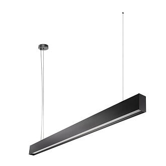 Подвесной светильник 120*4,5*7,5 см, 1*LED*40W 4000K LOFT IT Vim 10318/A Black черный