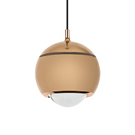 Подвесной светильник 12*10*200 см, LED 10W, 4200K, Черный LED4U L8753-1GD