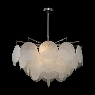 Люстра Freya Porto FR5104PL-06N, диаметр 65 см, никель