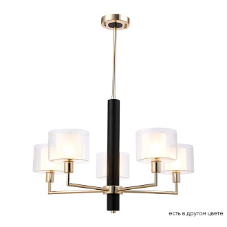 Люстра 69 см Crystal Lux MAESTRO SP-PL5 GOLD Золото/черный