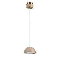 Подвесной светильник 12 см, 6W, 3000K, Odeon Light L-Vision Lulu 5453/6L, бронза-керамика