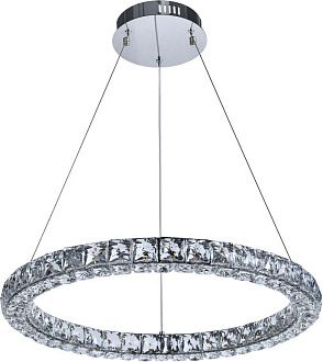 Люстра подвесная 60 см, 60W, 3000-6000K, Stilfort 4052/09/06P, хром