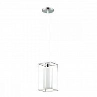 Подвесной светильник Lumion Elliot 3731/1 Хром/белый, диаметр 15.5 см