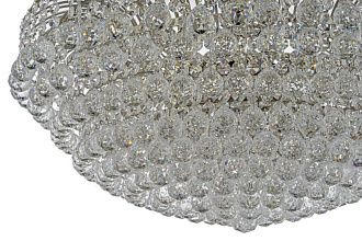 Люстра потолочная *80*60 см, 16*E14*40W, Arti Lampadari Empoli Nickel Empoli E 1.2.80.100 N, никель
