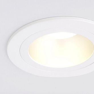 Встраиваемый точечный светильник 122 MR16 серебро/белый Elektrostandard