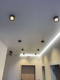 Светильник 10*10 см, LED 6W, 4200K DLR026 6W 4200K черный матовый Elektrostandard