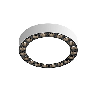Накладной светильник *16,5*2,3 см, LED * 24W, 4000K, Denkirs Dual DK2840-WB, белый