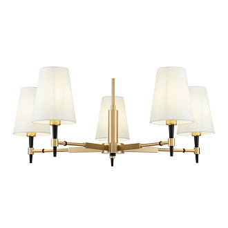 Подвесная люстра Maytoni Zaragoza H001CL-05BS, латунь, диаметр 78см