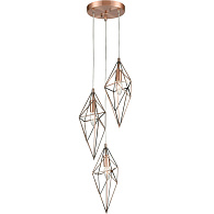 Подвесной светильник  30*180 см, 3*E14 медь Vele Luce Tenero VL1544P03