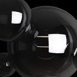 Светодиодный светильник 45 см, 10W, 3000/3500/4000K, Loft IT Bolle 2029W, черный