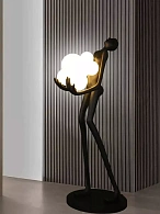 Торшер L-3004, H1800мм E27, W, 3000-6000K, Alva Donna,