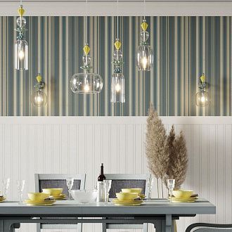 Подвесной светильник диаметр 14 см Odeon Light Bizet 4893/1B Хром