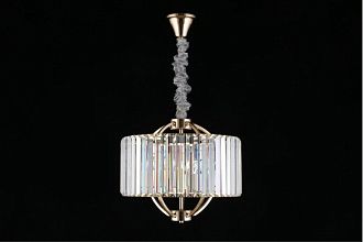 Подвесная люстра 42*41-139,5 см, 5*E14, 40W, Aployt Nela APL.746.13.05, золотой