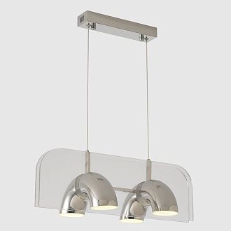 Светильник подвесной 49,5*25,2*16-223,5 см, *LED*24W, 4000K, Crystal Lux Element ELEMENT SP24W LED CHROME, Хром