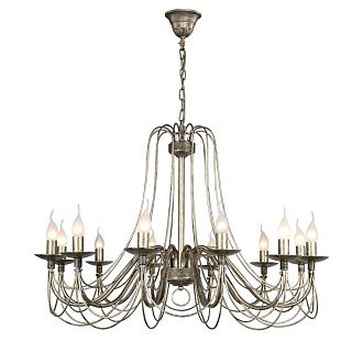 Подвесная люстра F-Promo Chateau 2163-12P, D920*H650/1350, коричневый с золотом