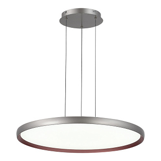 Подвесной светильник 59*200 см, LED, 45W, 3000-6000К, ST-Luce Satellite SL6015.413.01 серый