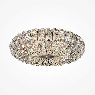 Люстра диаметр 40 см Maytoni Modern Broche DIA902-04-N никель
