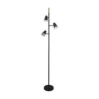 Торшер 38*156 см, 3*GU10, 35W, F-Promo Trandy 4618-3F, черный матовый
