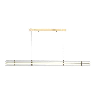 Подвесной светильник 120*8*80 см, 1*LED*30W, 4000K, ST-Luce Fagy SL6245.223.01, золотой