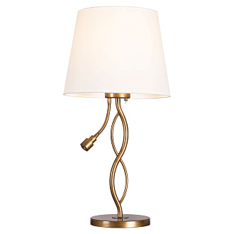 Настольная лампа Lussole Ajo GRLSP-0551, 32*64 см, бронзовый