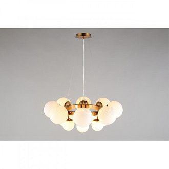 Подвесная люстра 65*50-140 см, 16*G9, 0W, Aployt Filisi APL.765.03.16, бронзовый