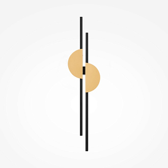 Бра 6*7 см, LED 2 23W, 4000К, Черный Maytoni Skyline MOD179WL-L22BS4K