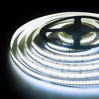 Светодиодная лента Лента светодиодная 12V 16W 240Led 2835 IP65 холодный белый, 5м Elektrostandard