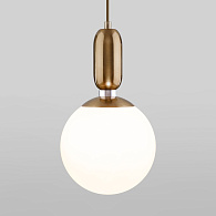 Подвесной светильник с плафоном Eurosvet Bubble 50197/1 латунь
