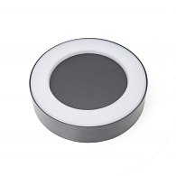 Уличный светильник Favourite Washer 2865-1W, D45*W200*H200, Брутальный Уличный светильник коллекции Washer имеет круглую сердцевину черного цвета. Благодаря оригинальному строению светильника, создается уникаль