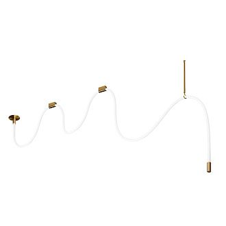 Потолочный светильник 400 см, 44W, 3000K, Loft IT Thread 10388B Brass, бронза