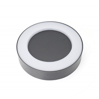 Уличный светильник Favourite Washer 2865-1W, D45*W200*H200, Брутальный Уличный светильник коллекции Washer имеет круглую сердцевину черного цвета. Благодаря оригинальному строению светильника, создается уникаль