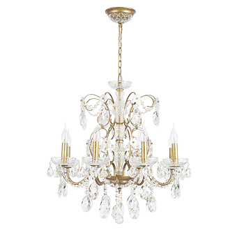 Светильник 68 см, Crystal Lux ODELIS SP8 GOLD, золото с патиной