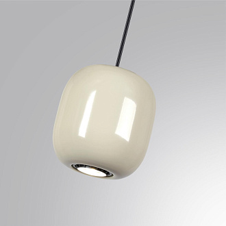 Подвес 12*12*120 см, 1 GU10*4W, Odeon Light Ovali, черный 5053/1A