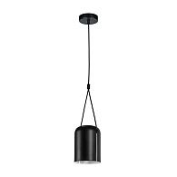 Подвесной светильник 20*15 см, 1*E27, 60W, Divinare Miracolo 5086/06 SP-1, Черный