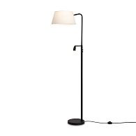 Торшер 47**-160 см, 1*E14*40W, Freya Flint FR2066FL-L40B, Черный