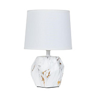 Настольная лампа 25 см, Arte Lamp ZIBAL A5005LT-1WH, белый