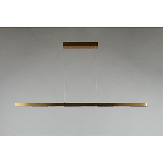 Линейный светильник 120*5*40-130 см, 1*LED, 28W, 4000K, Aployt Noella APL.051.13.28, латунный