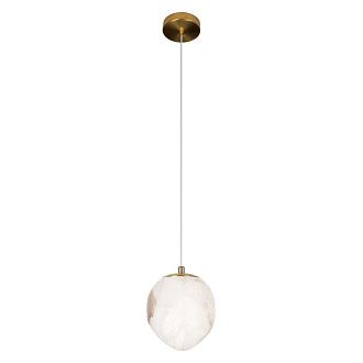 Подвесной светильник 18 см, Loft IT Fionora 10531D, латунь