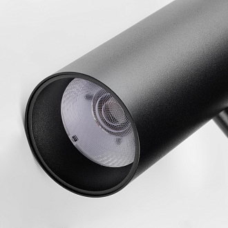 Светильник точечный Uno 5,5*18,3 см, 15W, 3000K, Lightstar Uno 209237, Черный матовый