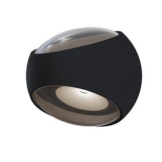 Настенный светильник Maytoni Stream O032WL-L6B3K, 6W LED, 3000K, черный