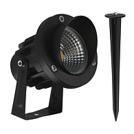 Встраиваемый в грунт светильник 11*7*25 см, 1*LED*9W 4200K Arte Lamp Elsie A1309IN-1BK черный