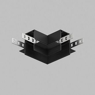 Соединитель для шинопровода 8,5*8,5*4,6 см, Denkirs SMART 48V HIDE | СМАРТ 48V ХАЙД TR8545-BK, черный