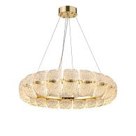 Люстра Ø800 x H200(1200), мм, 160W, H GOLD (Золото) NewRgy NWL133-ф800*H200(1200) H GOLD